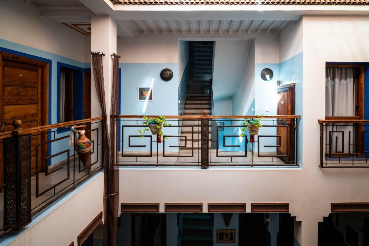 马拉喀什 里亚德阿斯科纳摩洛哥传统庭院住宅酒店 外观 照片